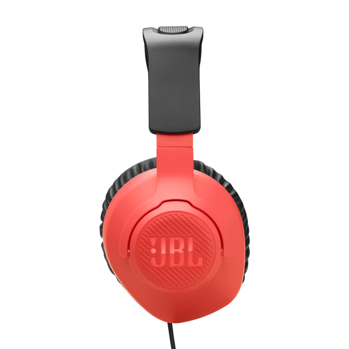 JBL Quantum 100N - Black - Wired over-ear gaming headset with detachable mic - Right image number null